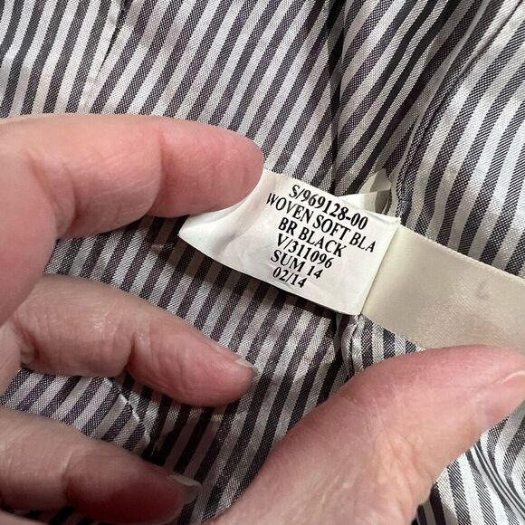 Banana Republic Black Single Button Closure Blazer Sz 2 Women’s - Picture 10 of 11